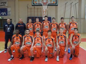 La formazione Under19 della Aurora Basket Jesi appena qualificata per le fasi nazionali.
